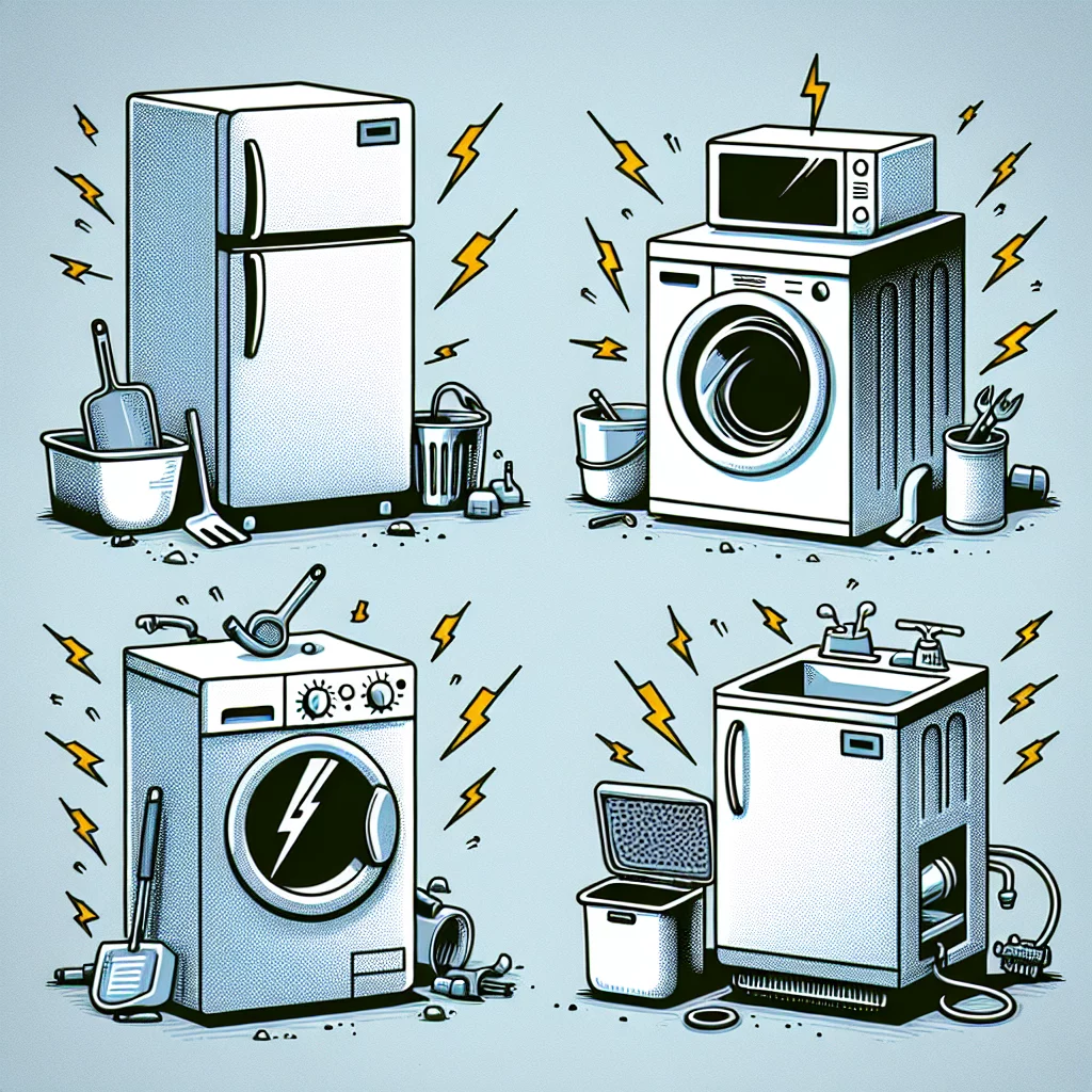4 problèmes courants d'appareils ménagers et comment les résoudre